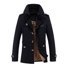 Stylish Men's Trench Coat - Perfect For Casual And Formal Wear
