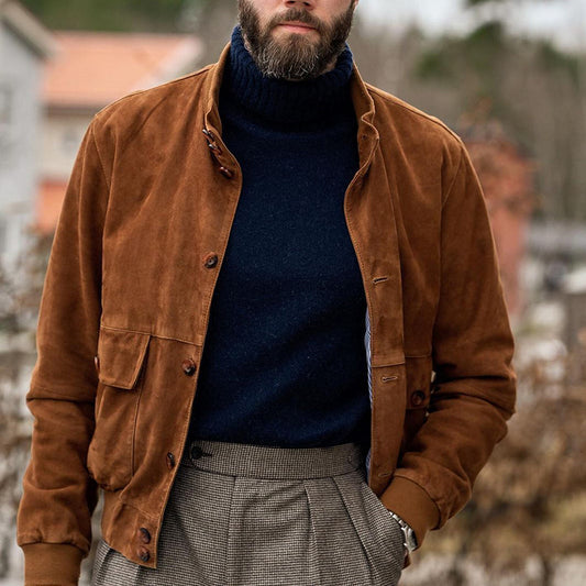 Stylish Men's Jacket with Classic Design for Casual and Formal Wear