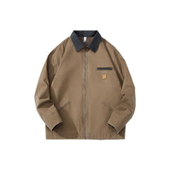 Stylish Men's Casual Jacket With Functional Pockets And Classic Design