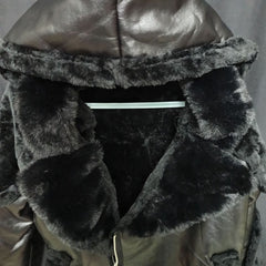 Luxurious Faux Fur Trimmed Jacket for Men - Winter Fashion Essential