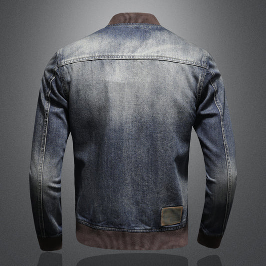 Stylish Denim Jacket For Men - Perfect For Casual And Outdoor Wear
