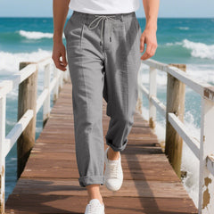 Men's Casual Drawstring Trousers - Perfect for Everyday Wear