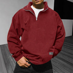 Stylish Half-Zip Pullover for Everyday Wear