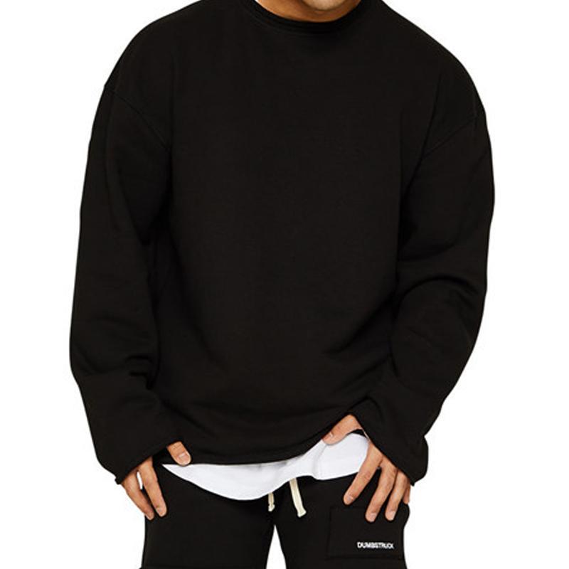 Men's Round Neck Loose Fit Casual Sweatshirt 16815807Z