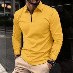 Stylish Men's Quarter-Zip Pullover For Modern Fashionistas