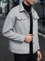 Stylish Men's Casual Jacket With Multiple Color Options
