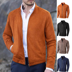 Stylish Men's Zip-Up Jacket for Casual and Formal Wear