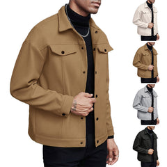 Stylish Men's Casual Jacket With Multiple Color Options