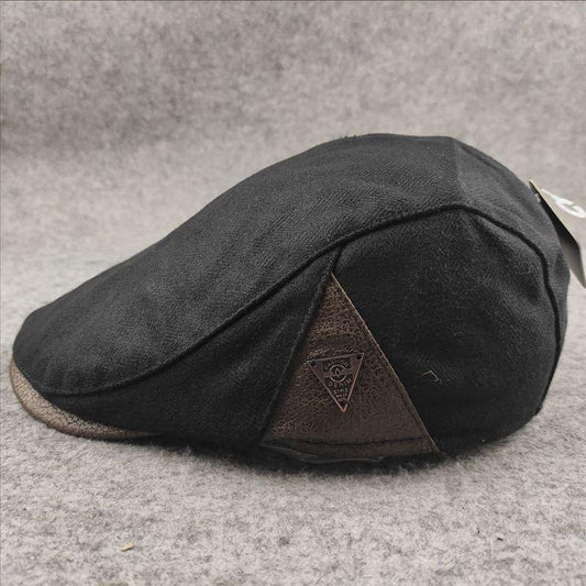 Men's Retro Autumn And Winter Warm Beret 25636840U