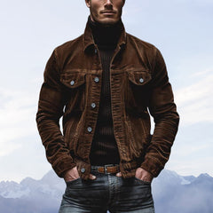 Men's Corduroy Jacket - Stylish and Durable for Everyday Wear