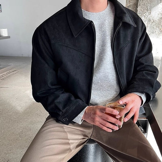 Stylish Brown Jacket for Men - Perfect for Casual and Urban Looks
