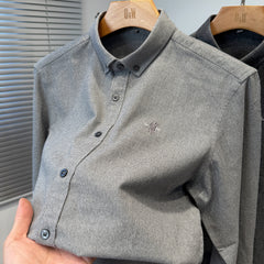 Stylish Button-Up Shirt For Men - Perfect For Casual And Formal Occasions