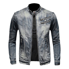 Stylish Denim Jacket For Men - Perfect For Casual And Outdoor Adventures