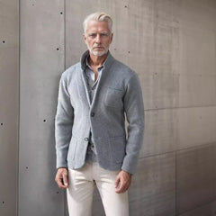 Stylish Black Blazer For Modern Gentlemen