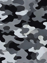 Camouflage Print Hoodie with Contrast Trim for Men - Perfect for Casual Wear and Outdoor Activities