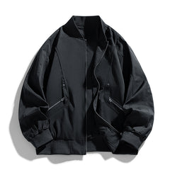 Men's Military Green Bomber Jacket - Stylish And Functional For All Seasons