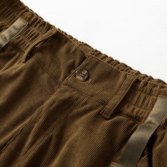Men's Casual Outdoor Corduroy Multi-Pocket Cargo Shorts MTA3147C9M