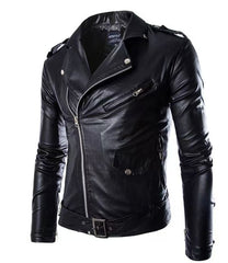 Stylish Men's Biker Jacket - Perfect For Casual And Fashionable Looks
