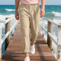 Men's Casual Drawstring Trousers - Perfect for Everyday Wear