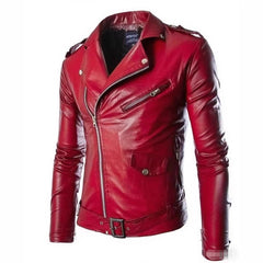 Stylish Men's Biker Jacket - Perfect For Casual And Fashionable Looks