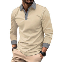 Stylish Men's Long Sleeve Polo Shirts - Perfect For Casual And Formal Occasions