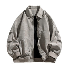 Stylish Brown Bomber Jacket for Men - Perfect for Casual and Outdoor Wear