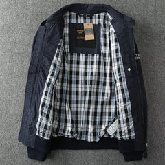 Men's Stylish Bomber Jacket - Perfect For Casual And Outdoor Activities
