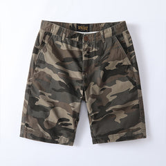 Camouflage Pattern Shorts for Men - Perfect for Outdoor Activities and Casual Wear