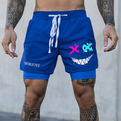 Men's Smiley Shorts Performance Shorts