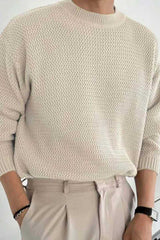 Stylish Oversized Sweater for Men - Perfect for Casual and Fashionable Looks