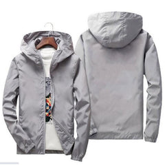 Stylish Men's Hooded Jacket - Perfect for Casual and Outdoor Activities