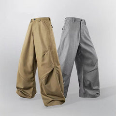 Wide-leg Trousers with Unique Design for Modern Fashionistas