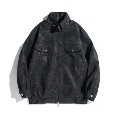 Stylish Stand Collar Jacket for Men - Perfect for Casual and Outdoor Adventures