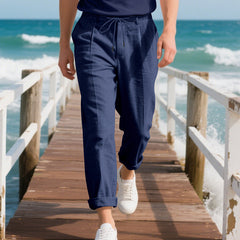 Men's Casual Drawstring Trousers - Perfect for Everyday Wear