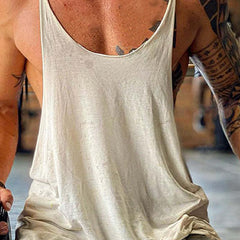 Men's Fitness Casual Cotton Tank Tops MTA0323D6X