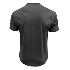 Men's Casual Printed Round Neck Short Sleeve T-Shirt MTA0182D5X
