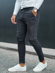 Stylish Plaid Trousers For Men - Perfect For Casual And Formal Occasions