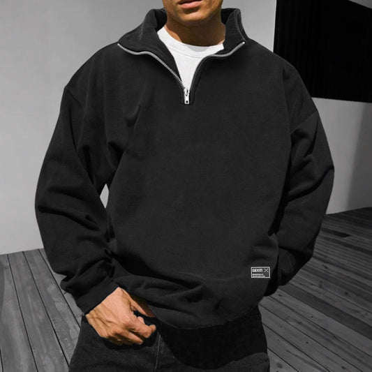 Stylish Half-Zip Pullover for Everyday Wear