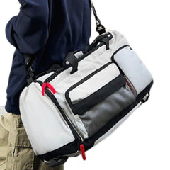 Men's Multifunctional Wet And Dry Separation Nylon Camping Gym Bag 79414814F