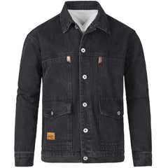 Stylish Men's Denim Jacket - Perfect for Casual and Outdoor Adventures