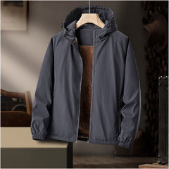 Men's Stylish Hooded Jacket - Perfect for Outdoor Adventures and Casual Wear