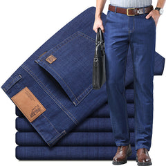 Stylish Men's Slim Fit Jeans with Trendy Design for All Seasons