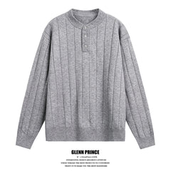 Stylish Men's Zip-Up Knit Cardigan - Perfect for Casual and Formal Wear