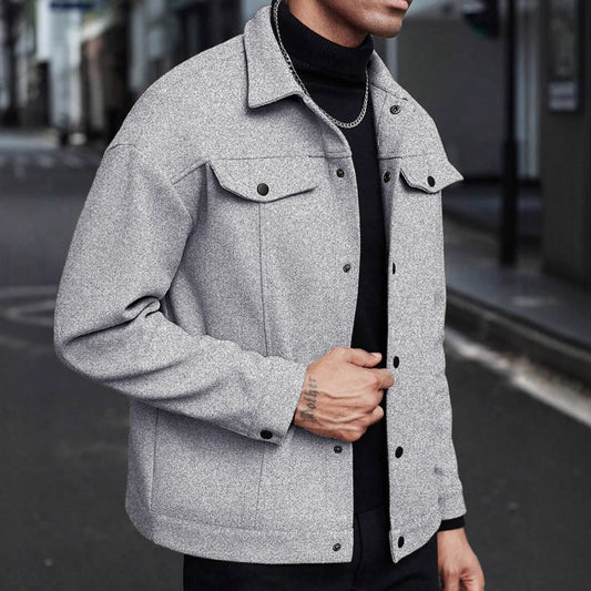 Stylish Men's Casual Jacket With Multiple Color Options