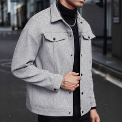 Stylish Men's Casual Jacket With Multiple Color Options