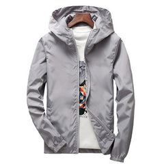 Stylish Men's Hooded Jacket - Perfect for Casual and Outdoor Activities