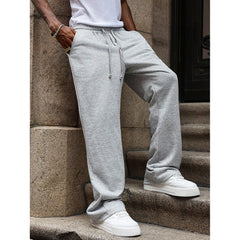 Men's Casual Loose Fit Sweatpants with Drawstring Waist