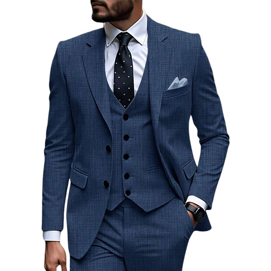 Men's Cotton And Linen Casual Business Blazers MTA2863C7X