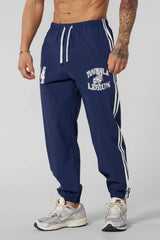 Men's Athletic Jogger Pants with Striped Design and Comfortable Fit