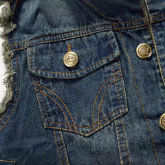 Stylish Denim Vest for Men - Perfect for Casual and Trendy Looks